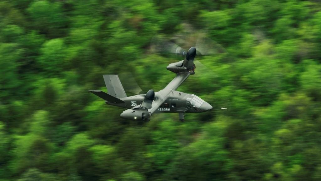 The V-280 will more than double the speed and range currently achieved with conventional helicopters